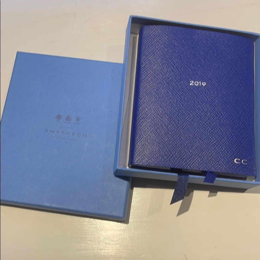 Smythson pocket calendar 2019